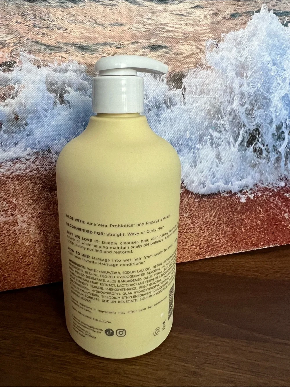 Hairitage So Over You Oil Control Shampoo - Yellow